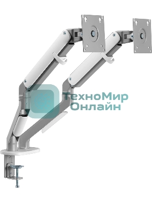 Кронштейн для мониторов Ultramounts UM735SIL серый/серебристый 17