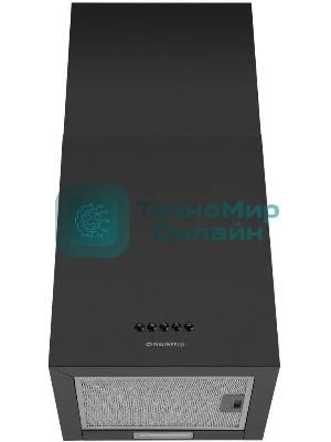 Вытяжка пристенная островная Maunfeld Box Push 40 черный, 40 см, 1000 куб. м/ч, 60 дБ