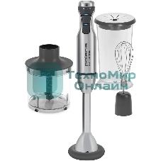 Блендер погружной Polaris PHB1591L Silent 1500 Вт, погружной, серебристый/черный