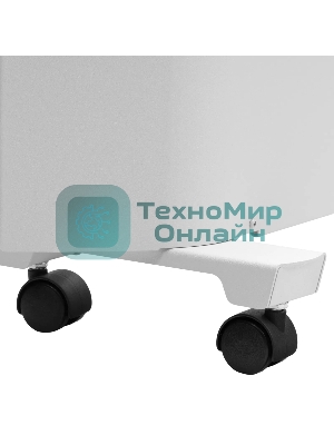 Конвектор электрический Denzel XCE-1500 белый, 1500 Вт, 20 м2, термостат