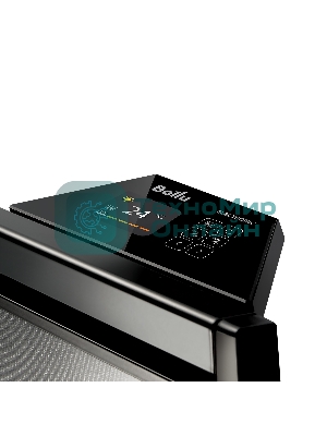 Конвективно-инфракрасный обогреватель Ballu Plaza Solar BIHP/S-1300 черный, 1300 Вт, 15 м2, термостат, дисплей