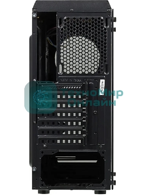 Компьютерный корпус Accord JP-X черный без БП ATX 2xUSB 2.0 1xUSB 3.0 bott PSU