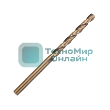 Сверло PATRIOT EXPERT по металлу, Р6М5К5, 4,5 мм, 1 шт в блистере