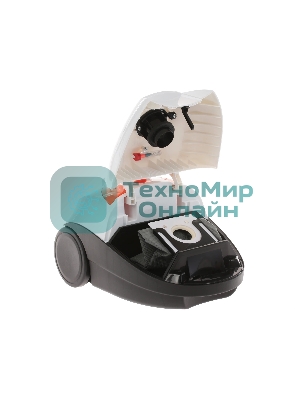 Пылесос Centek CT-2503 белый/оранжевый, 400/2000 Вт, уборка сухая, пылесборник мешок 2.5 л