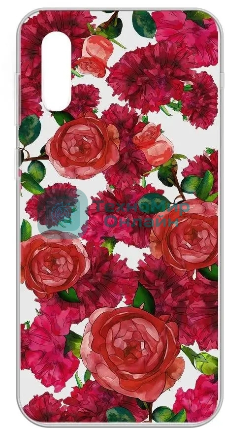 Чехол (клип-кейс) Gresso Air, для Samsung Galaxy A02, прозрачный/рисунок gr17aaae9155