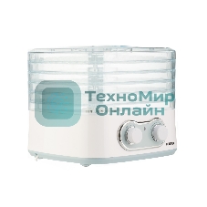 Сушилка для овощей Centek CT-1659 (белый), ОБЪЕМ 5 л, 270 Вт, 5 поддонов, механическое управление