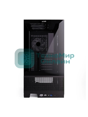 Компьютерный корпус ABR MINI PRO (1хUSB 3.0, 1хUSB Type-C, HD Audio, 4xRGb Fan, ATX, Micro-ATX, ITX)