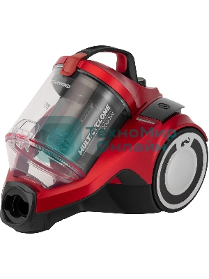 Пылесос Starwind SCV2081 красный/черный, 350/2000 Вт, уборка сухая, пылесборник контейнер 3.5 л