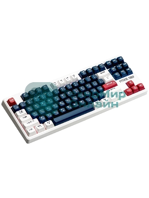 Клавиатура беспроводная Defender Storm Grip GK-188 RU,белый/синий