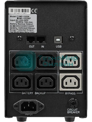 Источник бесперебойного питания Powercom Imperial IMP-1025AP 615Вт 1025ВА черный