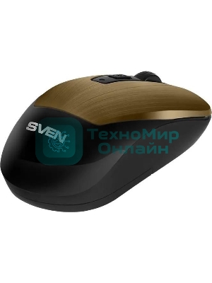Мышь беспроводная SVEN RX-380W античная бронза, 1600 dpi, радиоканал, USB, кнопки - 4