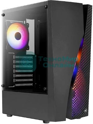 Компьютерный корпус Aerocool/Formula Wave-G-BK-v2 черный без БП mATX 3x120mm 1xUSB2.0 2xUSB3.0 audio