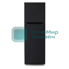 Холодильник Бирюса Б-B6039 черный двухкамерный 240/80л морозилка сверху