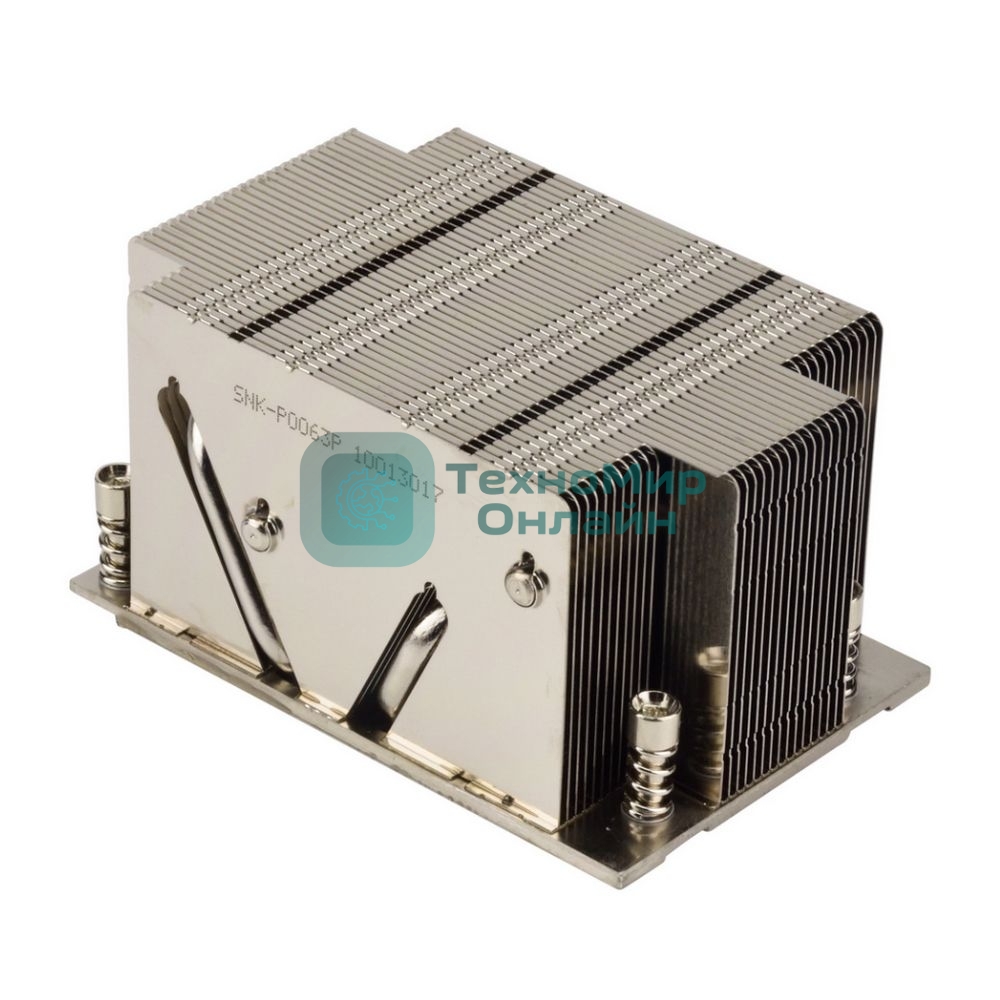 Пассивный кулер Alseye ASASP3-P4HCA2U-JYP21 серебристый, алюминий/медь, 165 Вт