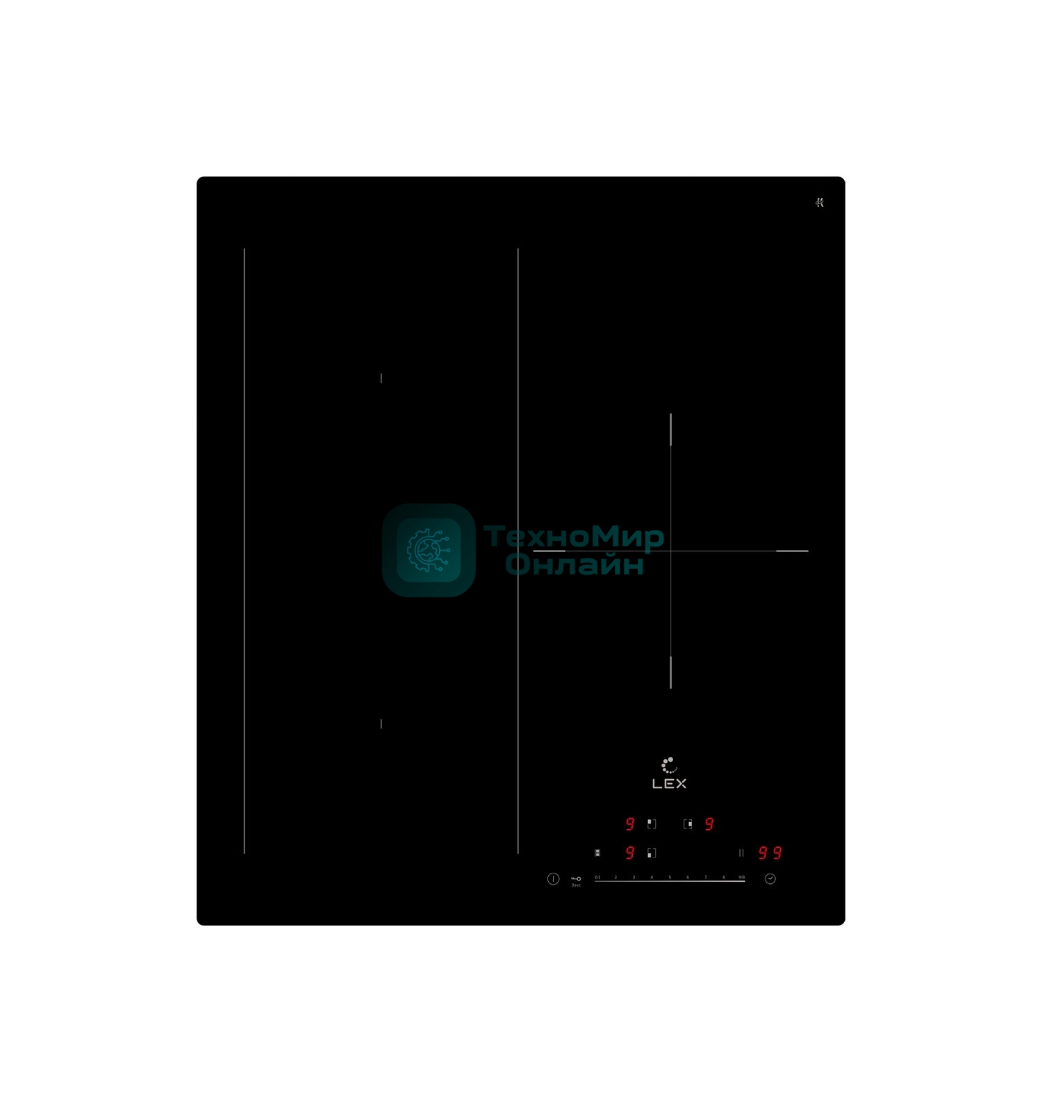Индукционная варочная поверхность LEX EVI 431A BL