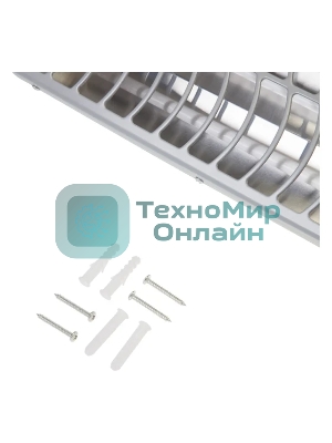 Обогреватель инфракрасный панельный Rexant серый, кварцевый, 1500 Вт, 20 м2, 3 режима обогрева