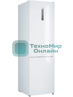 Холодильник Haier CEF537AWD белый двухкамерный 263/105 л морозилка снизу, No Frost