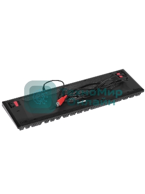 Клавиатура проводная A4Tech B760 механическая черный/серый USB Gamer LED