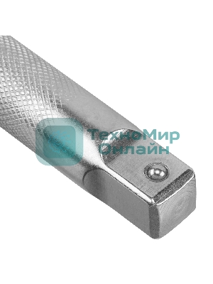 Вороток Г-образный Denzel 450x150 мм, квадрат 3/4