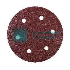 Круг шлифовальный PATRIOT на липучке, 225 мм, 6 отверстий, Р60, 10 шт