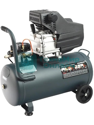 Компрессор поршневой безмасляный Patriot Professional 50-340, 340 л/мин, 8 бар, 2000 Вт, 50 л, быстросъемный 1/4