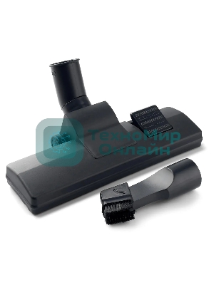 Пылесос Domfy DSB-VC502 черный, 350/2000 Вт, уборка сухая, пылесборник контейнер 2.5 л