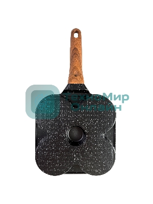 Сковорода а/пр 18,5см д/оладий стекл/кр Nordic Stone ТМ Appetite