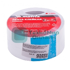 Лента клейкая Matrix алюминиевая, 50 мм х 25 м