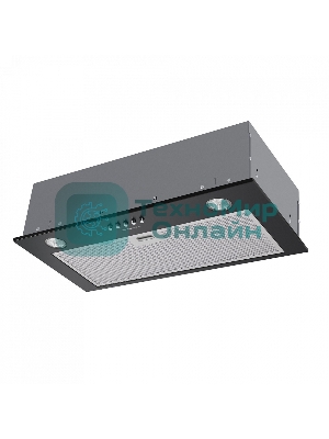 Вытяжка встраиваемая Maunfeld Crosby Singl 60 черный, 60 см, 850 куб. м/ч, 48 дБ