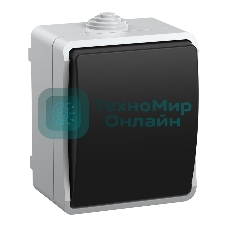 Выключатель 1-кл. ОП ФОРС 10А 250В IP54 ВС20-1-0-ФСр IEK EVS10-K03-10-54-DC