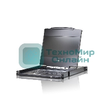Квм консоль ATEN SINGLE RAIL DVI LCD FULL HD CONSOLE 17INCH