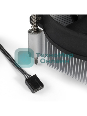 Кулер для процессора ExeGate ETA-20.PWM.V1700 серебристый, 90 мм, алюминий, 2600 об/мин, 23.5 дБ, 4 pin, 90 Вт, 60 мм