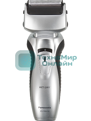 Электробритва сетчатая Panasonic ES-RW30S реж.эл.:2 питан.:аккум. серебристый