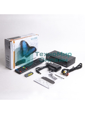 Ресивер DVB-T2 Сигнал HD-350 черный