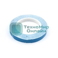 Термоскотч двусторонний 15 мм 50 м синий