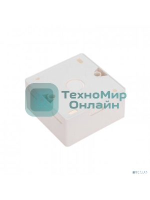 Короб накладной Rexant для лицевых панелей 80х80 под 2 модуля 45х22,5 Mosaic