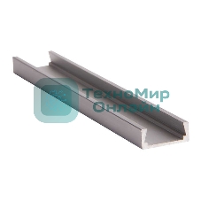 Профиль JazzWay PAL 1506 накладной (дл.2м) анодированный