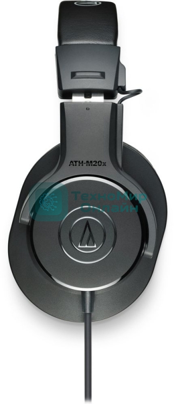 Проводные наушники Audio-Technica ATH-M20X черный, полноразмерные