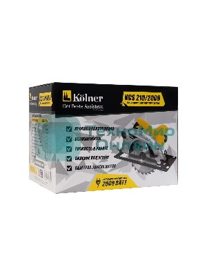 Пила дисковая Kolner KCS 210/2000 (2 шт)