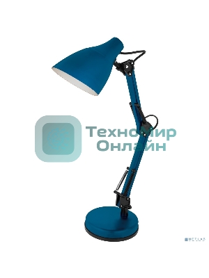 Светильник Camelion KD-331 C06 синий (Светильник настольный, 230V, 40W, E27)