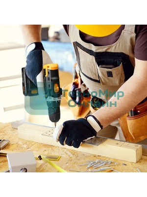 Аккумуляторная дрель DEKO DKCD20FU-Li (063-4103) 20В 1.5Ahx2 63 с набором 63 предмета в кейсе