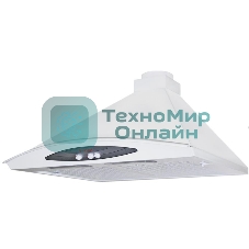 Вытяжка каминная Gefest ВВ 1 белый, 60 см, 180 куб. м/ч, 64 дБ