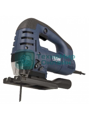 Пила лобзиковая FERM JSM1025P мощность-750 W/скорость вр.- 500-3000/ход мм- 26/древо/сталь мм-90/10