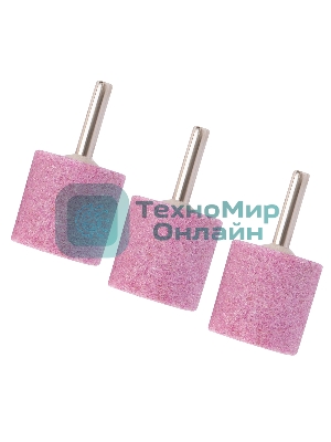 Шарошка Matrix абразивная, цилиндр, 32x32x6, F46, 3шт 76016