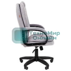 Кресло компьютерное Chairman Home 668 LT ткань Т-53 серый (аналог CH667)