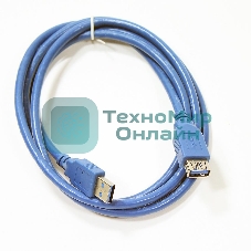 Кабель-удлинитель VCOM VUS7065-1.8M USB3.0 Am-Af 1,8m