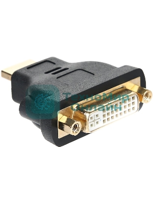 Переходник HDMI/DVI-D 19M/25F VCOM позолоченные контакты, VAD7819