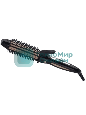 Выпрямитель для волос Centek CT-2013 черный/золотистый, 30 мм, 200 °C, 1 режим