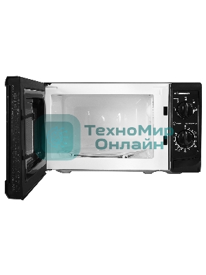 Микроволновая печь Starwind SWM5720 черный, 20 л, 700 Вт, переключатели - поворотный механизм