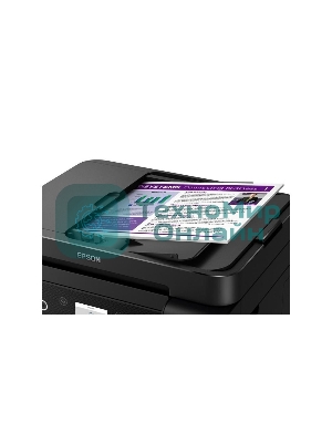 МФУ струйное Epson EcoTank L6270, A4, цветной, печ. до 33/15.5 стр/мин. (ч/б/цв.), 1200 x 4800 dpi (печ.), 1200x2400dpi (скан.), USB, RJ-45, Wi-Fi